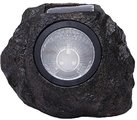 Garneck Lampe Solaire À Led Pour Allée De Jardin Lampe Solaire À Galets Pour Allée Lampes Solaires À Led Pour Aménagement Paysager Extérieur