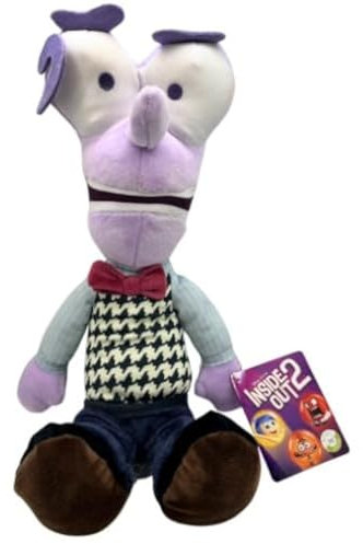 UKToyworld Inside Out 2 Fear Plüschtier, 30 cm, auf links