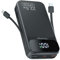Power Bank 25 800 mAh, 22,5 W PD3.0 QC4.0 Batterie externe pour téléphone portable, écran LCD, charge rapide, avec câble USB-C, sorties et entrées USB C, chargeur portable pour smartphone, tablette