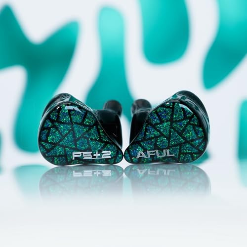 HiFiGo AFUL Performer 5+2/7 IEMs, 1 Micro Planar+2DD+4BA in-Ear Monitor with 3D Printed Acoustic Tube Structure, HiFi Wired Gaming Earbuds with 3.5mm Jack Detachable Cable for HiFi Music (3.5mm)