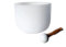 432hz/440hz 8 Tuned CDEFGAB Note White Crystal Singing Bowl For Healing Crystal Singing Bowl(440hz D)