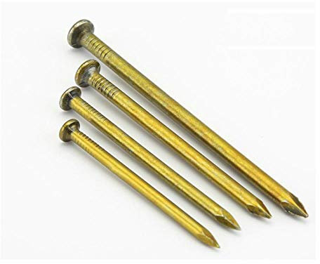 CEHJZQRPL Clavo para mampostería de hormigón, Clavo de Cemento, Clavo de Acero, Clavo for carpintería, Clavo de Pared, Clavo de Hierro,(3.4x40mm100 Root)