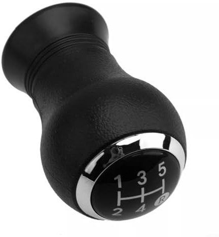 Aprilsunnyzone Pomo de palanca de cambios de 5/6 velocidades para Toyota Yaris 2009-2013 para Avensis 2009-2014, reemplazo perfecto del mercado de accesorios (5 velocidades)