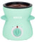 Jocca - Mini fondue eléctrica 350 ml | 2 niveles de temperatura | Recipiente antiadherente extraíble | 4 tenedores incluidos | Color turquesa | Diseño compacto Línea Sweet