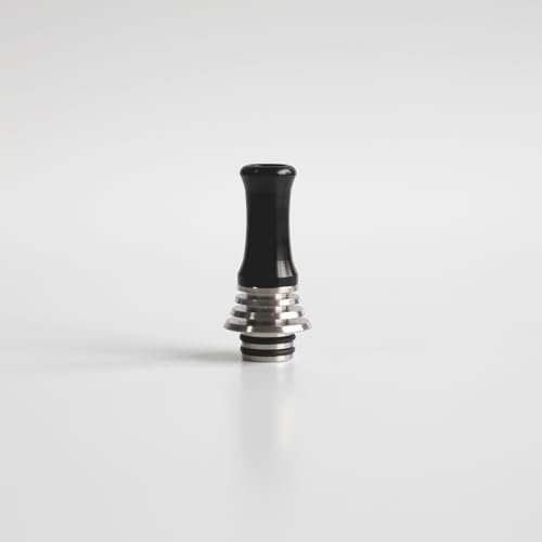WratryParts Ricambio Lungo 510 Bocchini Universali Drip Tip Per 510 Tank RTA Atomizzatore (Argento)