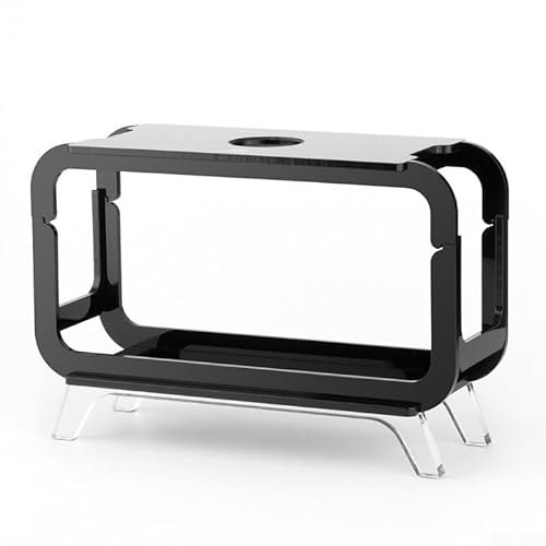 Practical Acrylic Speaker Stand for Marshall Middleton Combines Durability with Elegant Design (Is black)