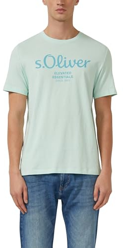 s.Oliver T-Shirt aus Baumwolle mit Label-Print