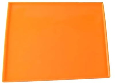 Generisch Silikon-Backmatte, Kuchenrolle, Form, Ofenmatte, Antihaft-Back-/Gebäckwerkzeuge, Küchenhelfer-Zubehör(Orange)