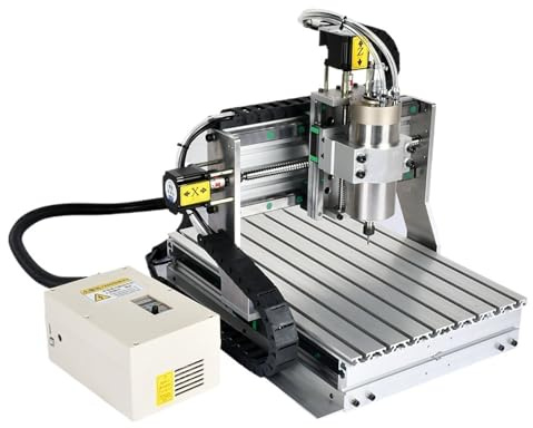 Compatible con enrutador CNC de 3 ejes y 4 ejes 3040 4060 6090, fresadora de grabado, 110V, 220V, for elaboración de PCB de Metal y madera