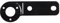 RING Single Mounting Plate Suitable for Most Tow Balls - Durable & Resistant to Corrosion