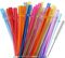 Pailles Plastique,Bubble Tea Reutilisable avec Brosse de Nettoyage, Parfaites pour Les Boissons Froides ou Chaudes Lot de 30 Pailles