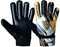 Keeperking Torwarthandschuhe Kinder Clawxen, Jungen und Mädchen, Junior Fußballhandschuhe Fußball Spielerhandschuhe für Jungen tormannhandschuhe (6,C3-Golden)