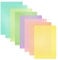 A4 Colour Overlays for Dyslexia, 8pcs Dyslexia Reading Overlays Aid, Light Coloured Plastic Guided Reading Overlays for Dyslexia, ADHD,