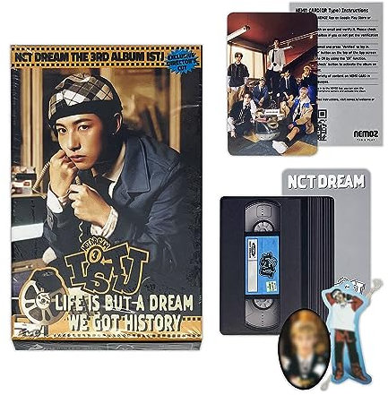 NCT DREAM - 3rd Album [ISTJ] (7DREAM QR Ver. - RENJUN Ver.) Package Box + Image Card + Sticker + QR Card + PhotoCard + Paper Ornament + 2 Pin Button Badges + 4 Extra Photocards