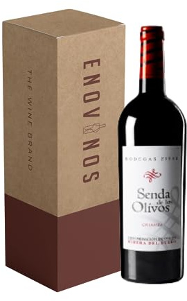 Vino Senda de los Olivos Crianza - Botella Vino Tinto Ribera del Duero x 75 cl - Mejor Selección ENOVINOS
