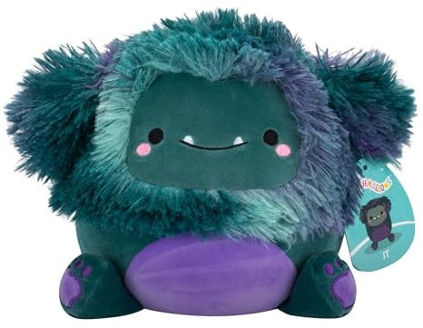 Squishmallows SQCR06602 - JT der Bigfoot 19 cm, offizielles Jazwares Plüsch, superweiches Kuscheltier