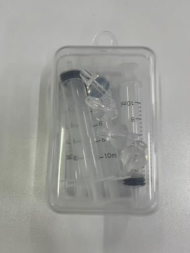 Diboniur Jeringa Lavado Nasal Bebe, 4 Piezas Jeringuilla Lavado Nasal Bebe 10 ml, Portátiles Lavado Nasal Bebe con Punta de Silicona Suave, Reutilizable Seringa Lavagem Nasal Bebe