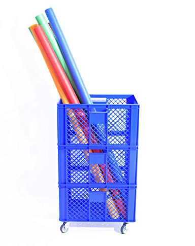 Beco Aufbewahrung Wagen Aquanudeln Poolnoodle Zubehör Lenkrollen praktisch