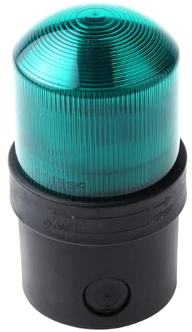 Schneider Electric - Harmony XVB Universal Illuminated Unit For Modular Tower Lights, Plastic, Ø70, Steady, Integral LED, 24V AC/DC, XVBL0B3, Green