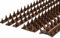 the Cactus Cat Intruder Deterrent Repellent Wall Fence Spikes: Pack of 10 (4.5M to 13.5M) - BROWN