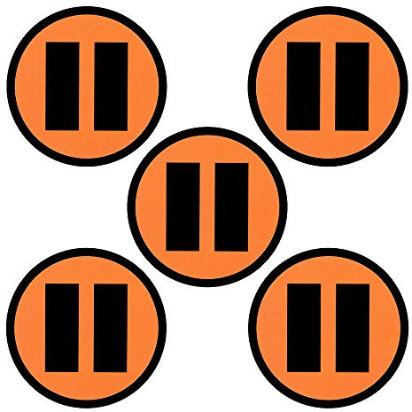 Pause Magnete für Magnettafeln, Kühlschränke, Plantafeln und Whiteboards. Emoji Break Magnet - 5 stück