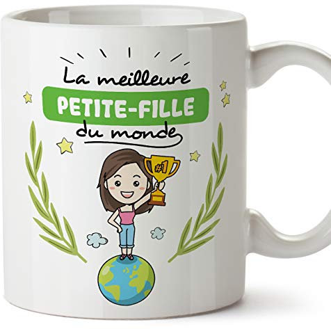 Mugffins Mug/Tasse Petite-Fille -Famille Monde -Idées Cadeaux Drôles -Tasses de Café/Thé