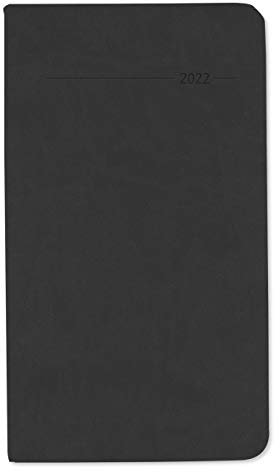 Taschenkalender Tucson schwarz 2022 - Büro-Kalender 9x15,6 cm - 1 Woche 2 Seiten - 128 Seiten - mit weichem Tucson-Einband - Alpha Edition