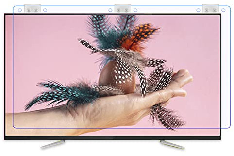WSHA Protector de Pantalla Anti Radiación Anti Blue Light Aliviega la cepa de Ojo, para 32-75 Pulgadas LCD, LED, 4K OLED & QLED y Pantalla Curvada,55(1233x716)