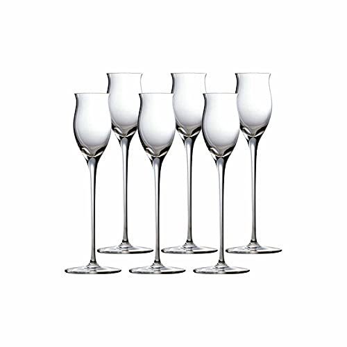 Stölzle Lausitz Edelbrand Glas Q1 60 ml | 6er Set im Geschenkkarton | Handgefertigt & Mundgeblasen | Handwäsche empfohlen | Höchste Qualität