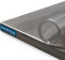 TEXMAXX Tischfolie transparent 2mm mit abgeschrägter Kante/Tischschutz transparent versch. Größen und Wunschmaß/Tisch Schutzfolie transparent/Folie für Tisch aus PVC - 60 cm x 40 cm