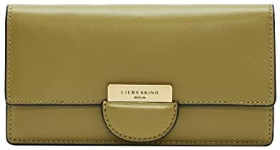 Liebeskind Berlin Penelope 2 Slam Geldbörse, Large (HxBxT 10cm x 18.5cm x 2.5cm), Matcha