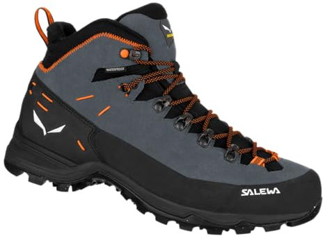 Salewa Herren Alp Mate Winter Mid Wp M Wanderstiefel, Onyx schwarz, 45 EU