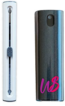 WS WorlsTrend Pack de 1 Limpiador de Pantalla Móvil/Pc/TV/iPad/MacBook con Paño de Microfibra - 1 Bolígrafo Limpiador para Airpods - Kit de Limpieza Multifunción para Auriculares - Ideal para Viajar.