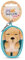 NICI Schlüsselanhänger Sleeping Pets Hund karamell 8cm