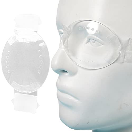 Baokuan Plastik -augenschutz, Atmungsaktive Transparente Loch -augenabdeckungen Augenschutz Augenpflegeversorgungen Für Erwachsene, Um Sandkies Zu Verhindern