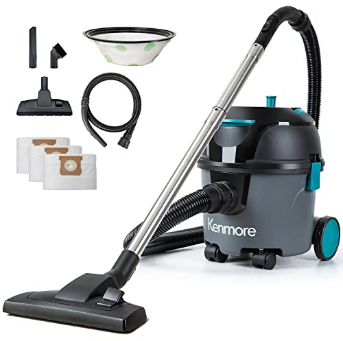 Kenmore KW3010 Bagged Canister Vacuum 3 Gallon Lightweight