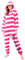 Disney Pigiama Intero Donna - Pigiama Stitch Interi in Pile IH Oh Angel Minnie Malefica S-2XL - Gadget Stitch Idea Regalo (Rosa Stregatto, M)