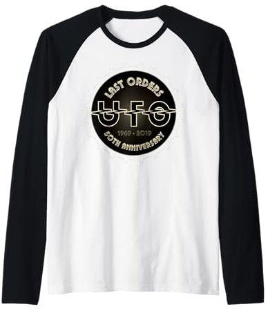 Ufos Band Raglan Baseball Tee