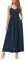 LAISHEN Jumpsuit for Women UK Playsuits Wide Leg Dressy Pants Overall Ladies Summer Casual Dungarees Romper with Pockets (Dark Blue, M)