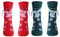 Weihnachtssocken Lustige Magnetische Socken mit Händen Hand in Hand Holding Socks Kleine Weihnachtsgeschenke für Frauen Männer Freundin Freunde Paare Kinder Familie (1 Paar Rot&1 Paar Grün, One Size)
