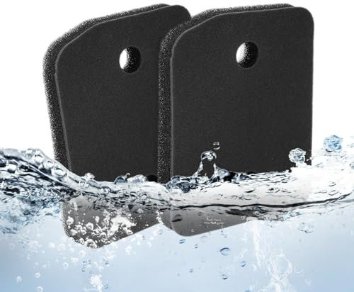 Set of 2 Dryer Filters for Miele 9164761 Fine Coarse Filter for Tumble Dryer and Heat Pump Dryer, Sponge Filter, Filter Mat, Condenser Dryer