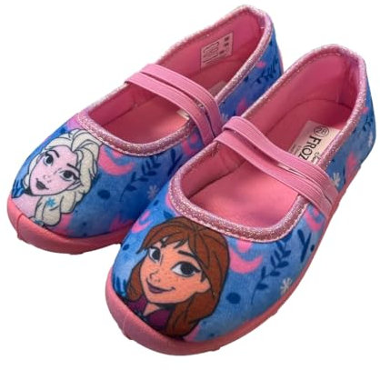Leomil Frozen Hausschuhe Mädchen ELSA Hausschuhe 30, Ideal für Kindergarten oder Zuhause, Rosa