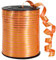 Ringelband, orange/goldfarben, Ballon-Ringelbänder, 227 m, Ballonschnur für DIY-Dekoration, Geschenkverpackung, Bänder und Schleifen für Weihnachten, Neujahr, Geburtstag, Abschlusszubehör
