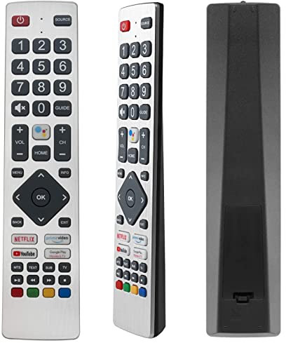 VINABTY Ersatzfernbedienung SHWRMC0133 SHW/RMC/0133 Anwendbar für Sharp Aquos Smart TVs 24BI2EA 24BI6EA 32BI2EA 32BI5EA 40BI2EA 40BI5EA 40BL2EA 40BL3EA 40BL4EA 40BL5EA -with Voice Function