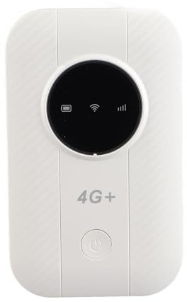 Módem Enrutador WiFi LTE 4G, Punto de Acceso de 300 Mbps hasta 10 Dispositivos, Ranura para Tarjeta SIM, Batería de 3650 MAh, Inalámbrico Portátil para Viajes, Viajes de
