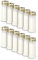 KRISTEN Traditionelles 6D-Grablicht für den Außenbereich – 80 Brennstunden – Weiß – Set mit 12 Stück – Vorteilspack – Gedenklicht, Grabkerze, Gedenkkerze