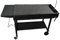 Zerodis Outdoor Grill Dining Cart Metal Portable Modular Cart Grill Stand Movable Folding Grill Cart Food Prep Table Griddle Stand for Camping Picnic