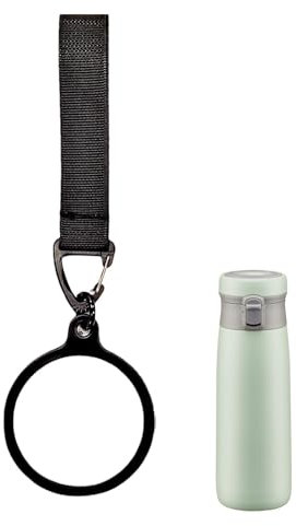Trinkflaschen-Tragegriff, Wasserflaschenriemen zum Tragen, Innendurchmesser 6,6 cm, weicher Bandhalter, Becherträger, Flaschengurt für Wandern, Camping