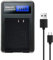 KWTOUL LP-E10 Chargeur, Chargeur avec LCD Afficher, Port de Chargement USB, Compatible avec Canon EOS Rebel T3 T5 T6 T7 EOS Kiss X50 X70 X80 EOS 1100D 1200D 1300D 1500D 2000D 3000D 4000D (Non compati