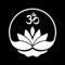JIFENLI Autoaufkleber 13,7 cm * 14 CM Auto Aufkleber Vinyl Aufkleber Buddha Buddhismus Yoga Om Zen Meditation Dekor Schwarz/Silber